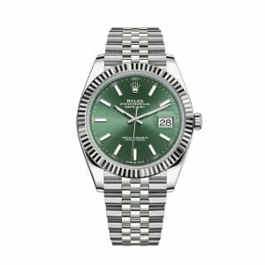 rolex-datejust-41-mint-green-dial-jubilee-steel-automatic-fluted