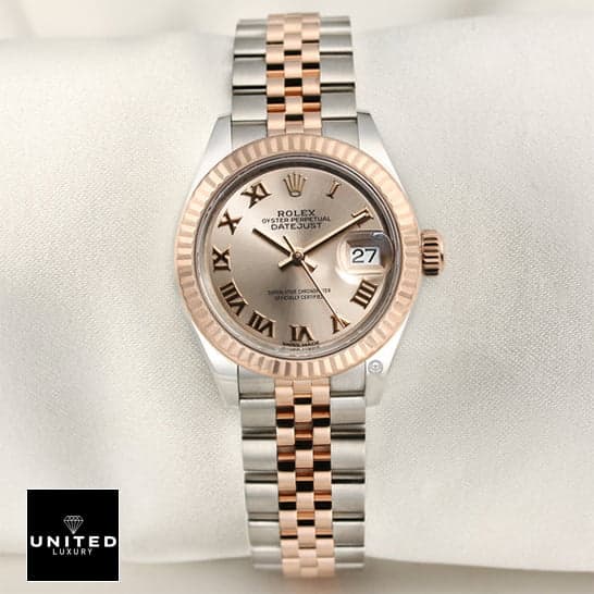 Rolex Datejust 279171 Jubilee Bracelet Replica white background