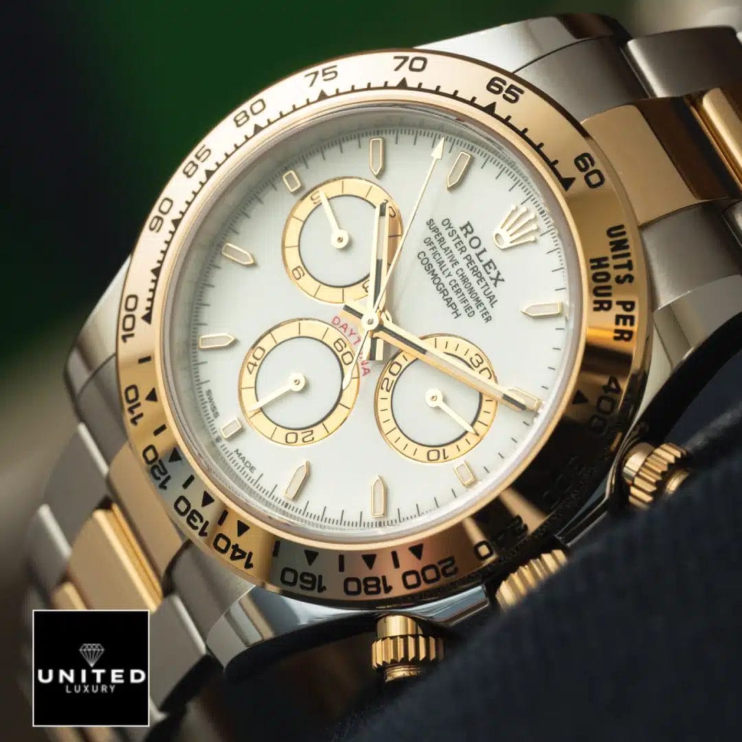 Rolex Daytona Cosmograph 116503 Stainless Steel & Yellow Gold White Dial Oyster Replica