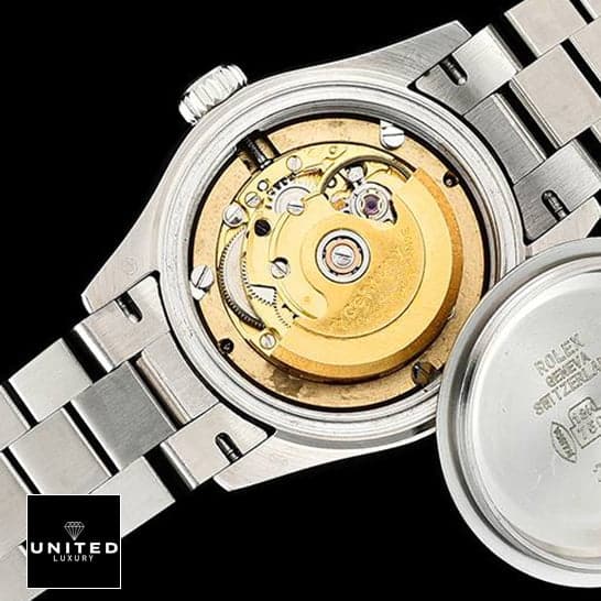 Rolex datejust replica stainless steel case and self-winding mechanism