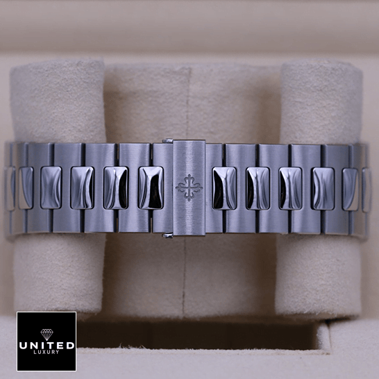 Patek Philippe Nautilus Stainless Steel Bracelet Replica on the stand