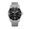breitling-superoceon-black-bezel-dial-steel-replica-watch