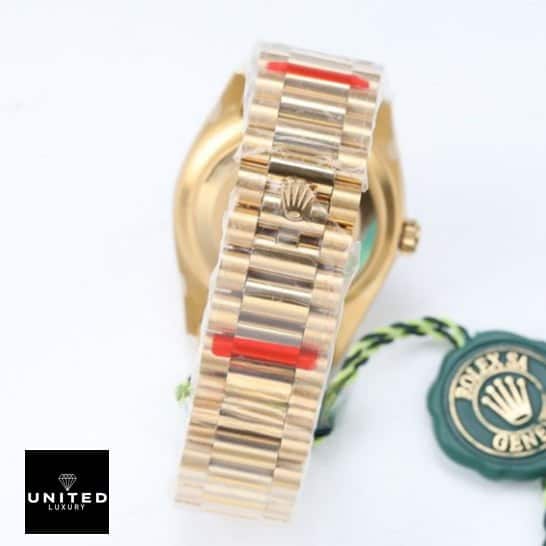 Rolex Day-Date 228348 Oyster bracelet on the rolex logo Replica