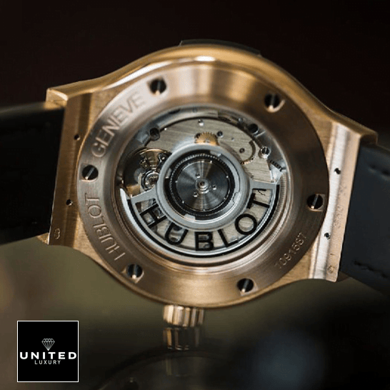 Hublot Geneve 511.OX_.1181.LR Classic Fusion Gold Case Replica upside view