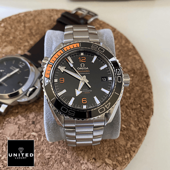 Omega Seamaster Planet Ocean Stainless Steel Replica on the watch