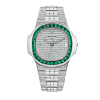 patek-philippe-nautilus-diamond-green-bezel-replica-watch