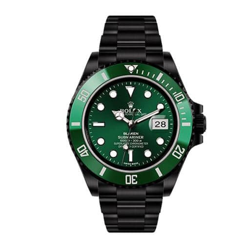 Rolex Submariner Blaken Green Dial