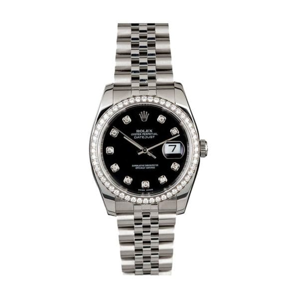 rolex-datejust-116234-36mm-steel-automatic-black-diamond-dial-replica
