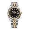 rolex-datejust-178383-31mm-steel-gold-automatic-black-dial