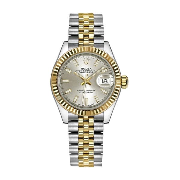 rolex-datejust-28mm-279173-steel-yellow-gold-automatic-silver-dial-replica