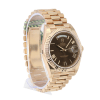 rolex-day-date-chocolate-dial-rose-gold-steel-replica-watch