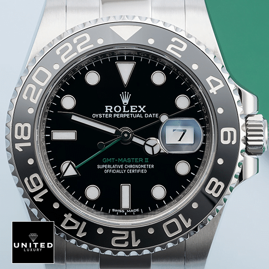 Rolex GMT Master 116710LN-0001 Stainless Steel Black Dial