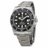 rolex-oyster-perpetual-submariner-black-dial-black-cerachrom-bezel-steel-mens-watch-116610ln-left-replica