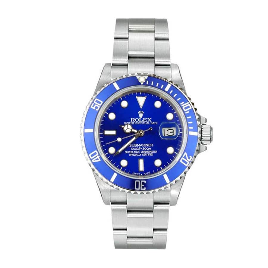 Rolex Submariner Blue Dial 116619 Oyster Replica - United Luxury Shop