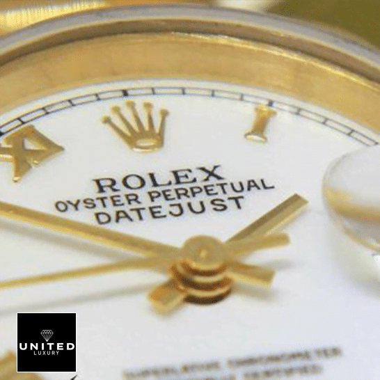 Rolex Datejust Fake white roman dial