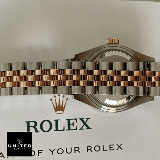 Rolex Datejust Steel & Rose Gold Jubilee Bracelet