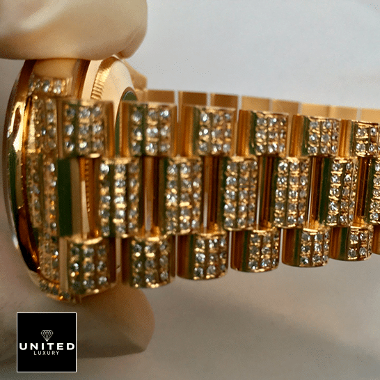 Rolex Datejust 116625 Custom Gem-Set Oyster Bracelet Replica