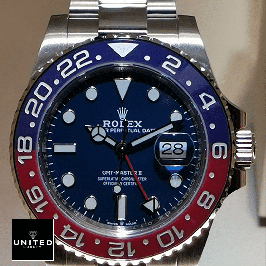 Rolex GMT-Master II Blue Dial & Red/Blue Ceramic Bezel 116719BLRO Replica
