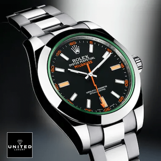 Rolex Milgauss M116400GV Green Crystal Stainless Steel Oyster Replica