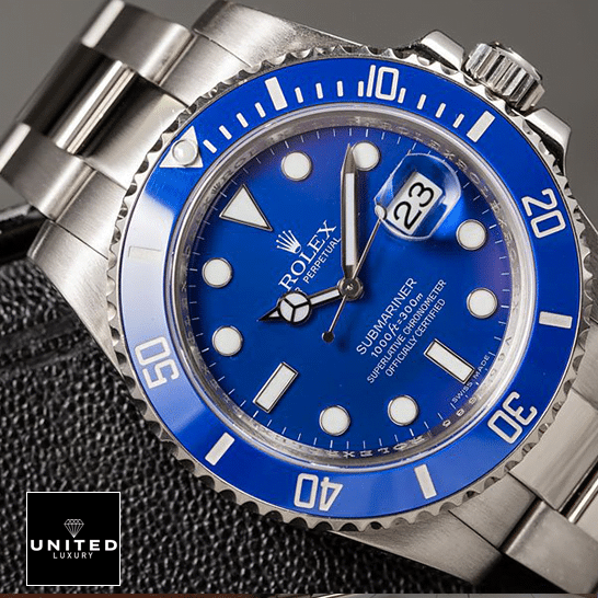 Rolex Submariner Blue Dial 116619lb-0001 S.Steel Oyster Replica
