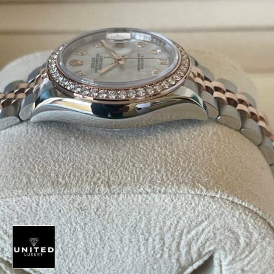 Rolex Datejust 126233 Stainless Steel Case Gem-Set Bezel Replica Watches