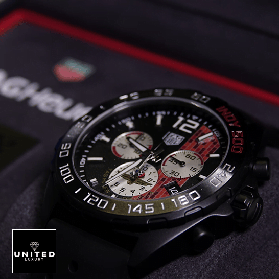 Tag Heuer Formula 1 İndy 500 Limited Edition Black Dial Replica in the box