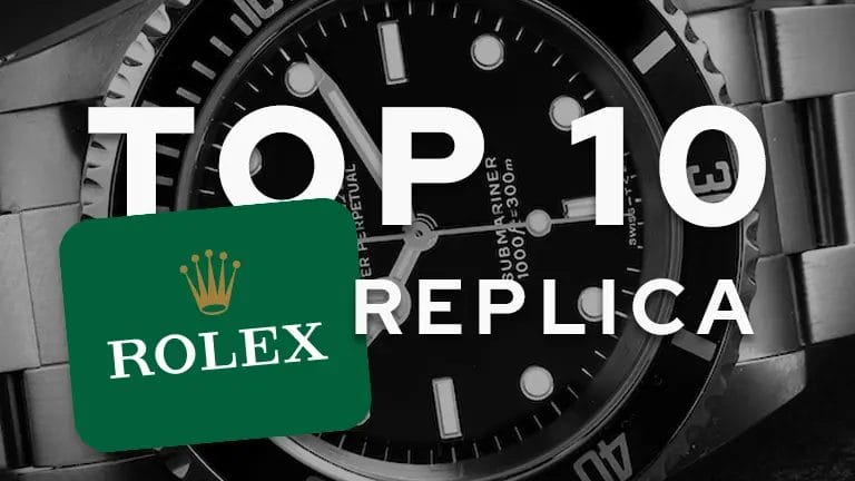top 10 rolex replica watches featured image